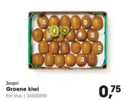 HANOS Zespri Groene kiwi aanbieding