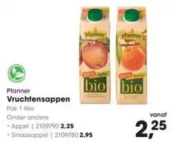 HANOS Pfanner Vruchtensappen aanbieding