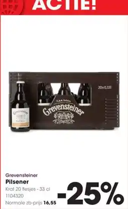 HANOS Grevensteiner Pilsener aanbieding