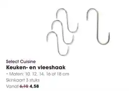 HANOS Select Cuisine Keuken- en vleeshaak aanbieding