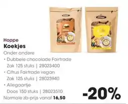 HANOS Hoppe Koekjes aanbieding