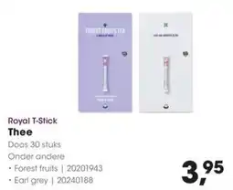 HANOS Royal T-Stick Thee aanbieding