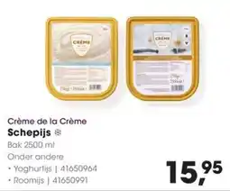 HANOS Schepijs Crème de la Crème aanbieding