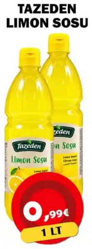Avantage Supermarkt Tazeden limon sosu aanbieding