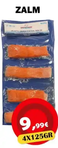 Avantage Supermarkt Dayseaday zalm aanbieding