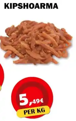 Avantage Supermarkt kipshoarma aanbieding