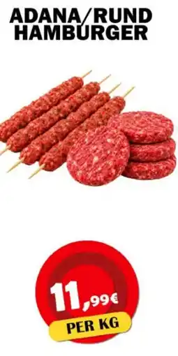 Avantage Supermarkt adana/rund hamburger aanbieding