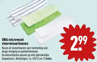 ALDI UNA microvezel vloerwisserhoezen aanbieding