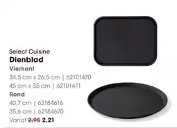 HANOS Select Cuisine Dienblad aanbieding