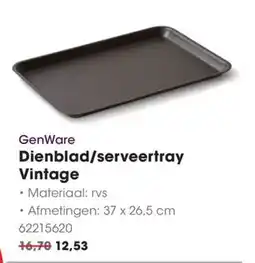 HANOS GenWare Dienblad/serveertray Vintage aanbieding