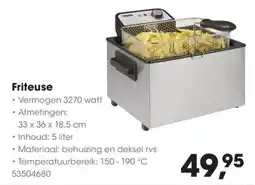 HANOS Friteuse aanbieding
