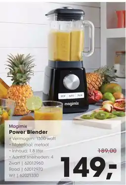 HANOS Magimix Power Blender aanbieding