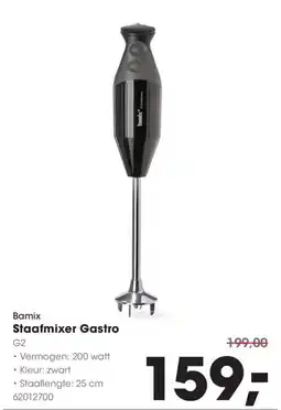 HANOS Bamix Staafmixer Gastro G2 aanbieding