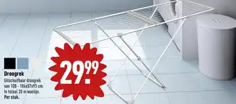 ALDI Droogrek 186x57x93cm aanbieding