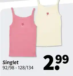 Wibra Singlet aanbieding