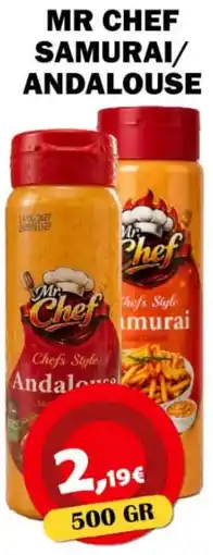 Avantage Supermarkt Mr Chef Samurai/Andalouse aanbieding