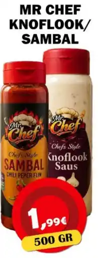 Avantage Supermarkt Mr Chef Knoflook/Sambal aanbieding