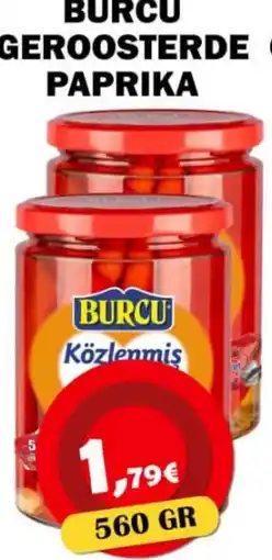 Avantage Supermarkt Burcu geroosterde paprika aanbieding