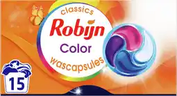 Dekamarkt Robijn Vloeibaar wasmiddel caps 3 in 1 aanbieding