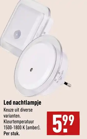 ALDI Led nachtlampje aanbieding