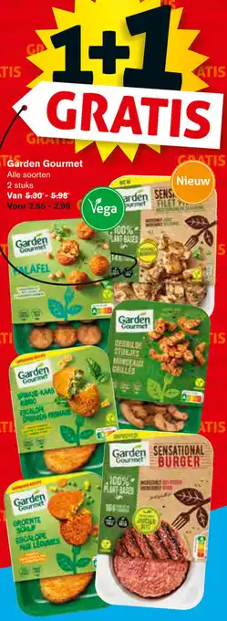 Hoogvliet Garden Gourmet 2 stuks aanbieding