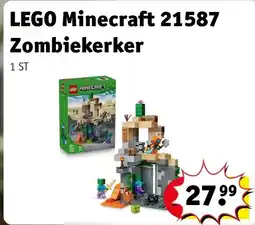 Kruidvat LEGO Minecraft 21587 Zombiekerker aanbieding