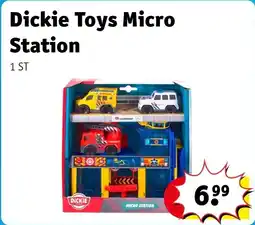 Kruidvat Dickie Toys Micro Station aanbieding