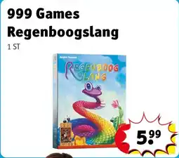 Kruidvat 999 Games Regenboogslang aanbieding