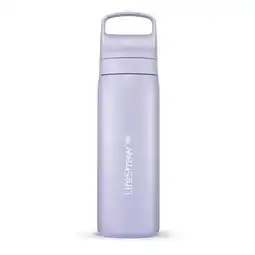 ANWB Lifestraw Go RVS Waterfles 500ml Paars aanbieding