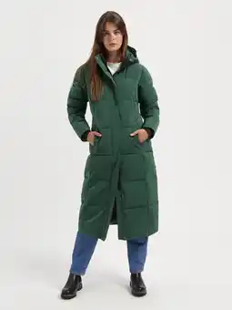 ANWB Travelin' Freya Dames Winterjas Getailleerd Groen aanbieding