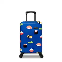 ANWB Bhppy Handbagage Koffer met print 55cm Blauw aanbieding