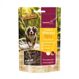 Zooplus Sparpaket: 6x200g Hansepet Natur Snacks Emsländer Häppchen Pute Hundesnack aanbieding