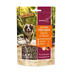 Zooplus Voordeelpakket: 3x200g Hansepet Natur Snacks Emsländer Häppchen Eend Hondensnack aanbieding