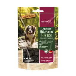 Zooplus Voordeelpakket: 3x200g Hansepet Natur Snacks Emsländer Häppchen Hert Hondensnack aanbieding