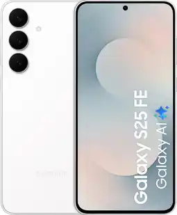 Coolblue Samsung Galaxy S25 FE 128GB Wit 5G aanbieding