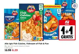 Jumbo Alle Iglo Fish Cuisine, Viskraam of Fish & Fun aanbieding