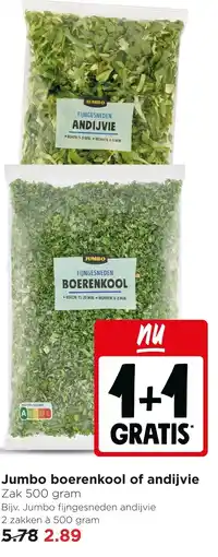 Jumbo Jumbo boerenkool of andijvie aanbieding