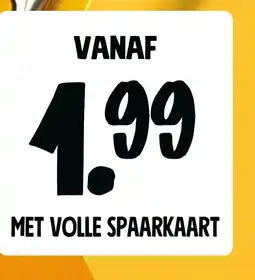Jumbo Met Volle Spaarkaart aanbieding