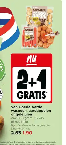 Jumbo Van Goede Aarde waspeen, aardappelen of gele uien aanbieding