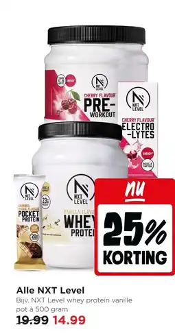 Jumbo Alle NXT Level aanbieding