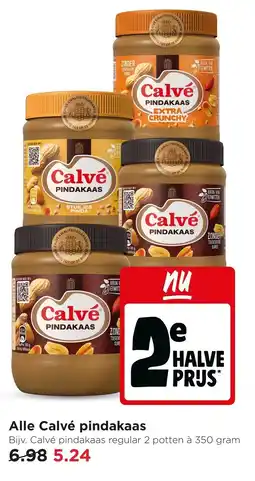 Jumbo Alle Calvé pindakaas aanbieding