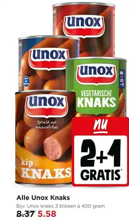 Jumbo Alle Unox Knaks aanbieding
