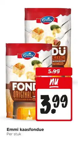 Jumbo Emmi kaasfondue aanbieding
