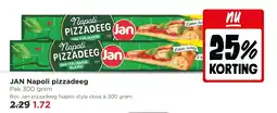 Jumbo JAN Napoli pizzadeeg aanbieding