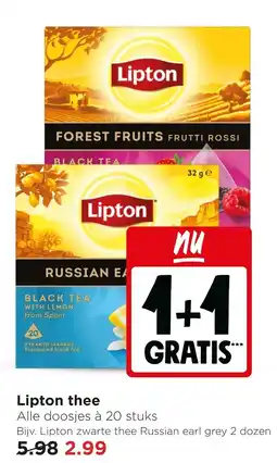 Jumbo Lipton thee aanbieding