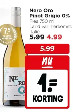 Jumbo Nero Oro Pinot Grigio 0% aanbieding