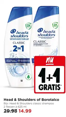 Jumbo Head & Shoulders of Borotalco aanbieding