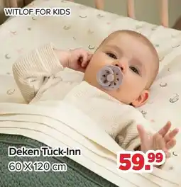 Baby-Dump witlof for kids deken tuck-inn aanbieding