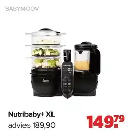 Baby-Dump babymoov nutribaby+ xl aanbieding