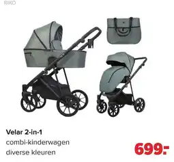 Baby-Dump Riko Velar 2-in-1 combi-kinderwagen aanbieding